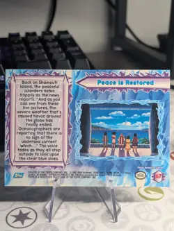 LP Pokemon The Movie 2000 Peace Is Restored Rainbow Foil Rare 1st Print TOPPS - Image 2