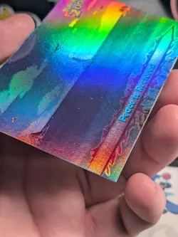 LP Pokemon The Movie 2000 Peace Is Restored Rainbow Foil Rare 1st Print TOPPS - Image 3