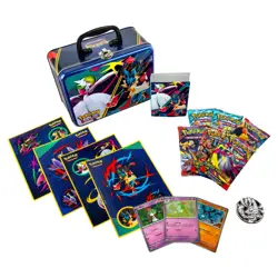 Pokemon TCG, 2025 Mega Evolution Fall Sealed Collector Chest Lunch Box Tin - Image 2