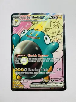 Iono's Bellibolt EX 194 Pokemon Scarlet & Violet Promo Holo - Image 1