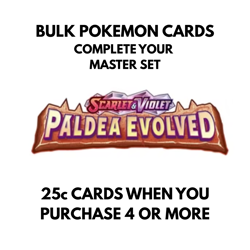 Bulk Pokemon Cards . Paldea Evolved . Pick Your Own Cards (25c each) - Image 1