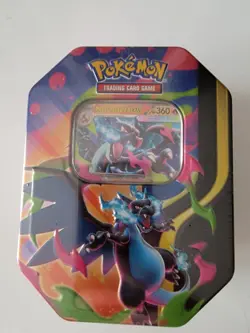 Pokemon Mega Charizard X ex Tin - Image 1