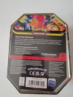 Pokemon Mega Charizard X ex Tin - Image 3