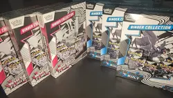 Pokemon Black Bolt And White Flare Binder Collection - SOLD IN SETS OF 2 - Image 1