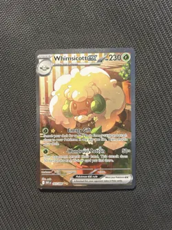 Pokemon TCG Whimsicott ex 165/086! NM Condition! See Description! - Image 1