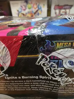Pokemon Phantasmal Flames Booster Box New Sealed Damaged #1 - Image 4