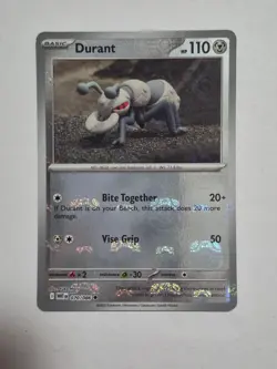 Durant (Master Ball Pattern) 070/086 Uncommon White Flare Pokemon Holo Near Mint - Image 1