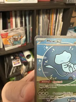 Pokemon SV Paldean Fates Mew ex Bubble 232/091 Special Illustration Rare MINT - Image 2