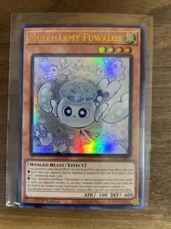 Yu-Gi-Oh! TCG Mulcharmy Fuwalos 1st Edition Ultra Rare RA04-EN050 - Image 1