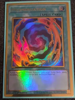 Yugioh Polymerization MAGO-EN044 Gold Rare 1st Ed NM - Image 1