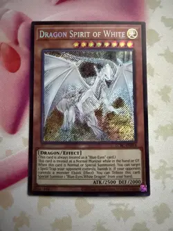 Konami Dragon Spirit of White Effect LCKC-EN018 Holo ATK/2500 DEF/2000 - Image 1