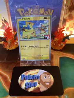 Pokemon Play! League Pikachu SVP101 Black Star Promo - SEALED - Image 1
