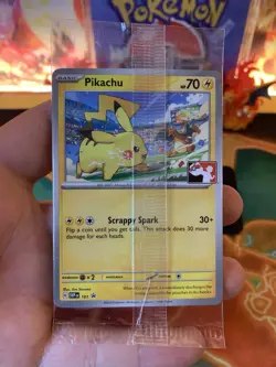 Pokemon Play! League Pikachu SVP101 Black Star Promo - SEALED - Image 2