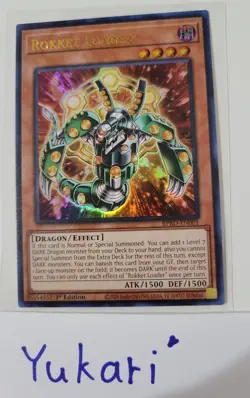 YuGiOh! TCG Rokket Loader BPRO-EN001 Burst Protocol Mint - Image 1