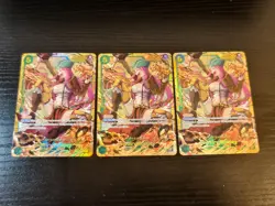 [Playset] 3 X One Piece Jewelry Bonney SEC OP12-118 Legacy of the Master English - Image 1