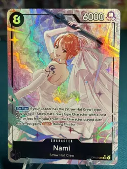 One Piece TCG Nami OP15-086 Alt Art Foil – Adventure on Kami’s Island- NM-Mint - Image 1