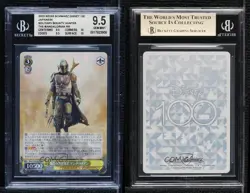 2023 Weiss Schwarz Disney 100 Years of Wonder Japanese Mandalorian RR BGS 9.5 - Image 3