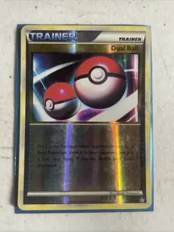 Dual Ball 72/95 Uncommon Unleashed Reverse Holo Pokemon Card - Image 1