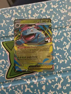 Mega Venusaur ex - 003/132 - ME01: Mega Evolution (MEG) Prize Pack Series Cards - Image 1