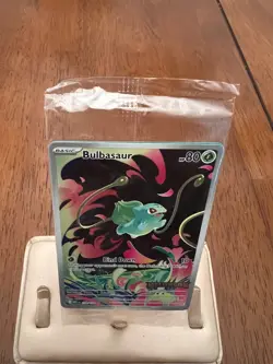 Pokemon TCG Card Bulbasaur 133/132 Mega Evolution Stamped Promo English - Image 2