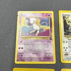 9 Pokemon Card Gym Heroes Japanese Neo Genesis Promo 8 96 38 63 129 Mew Mantine - Image 2