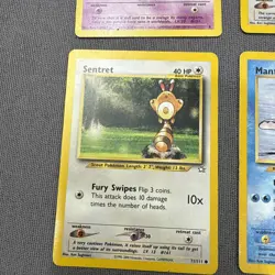 9 Pokemon Card Gym Heroes Japanese Neo Genesis Promo 8 96 38 63 129 Mew Mantine - Image 5