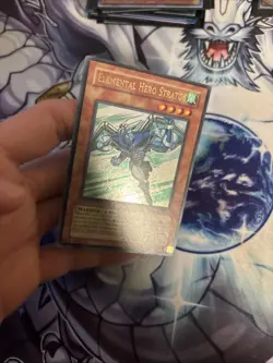 (YCL) Yugioh! Elemental Hero Stratos - JUMP-EN012 - Ultra Rare - Limited VLP - Image 2