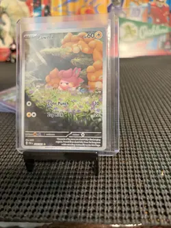 Pokemon Pawmi Sir TCG Illustration Rare Card 226/091 Paldean Fates - Image 1