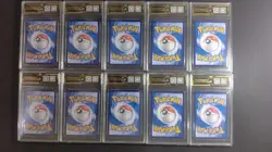 Lot 10x OCD 10 PRISTINE Pokemon Cards Gengar Blastoise Pikachu Graded MD28 - Image 2