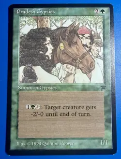 1 BANNED MTG | Pradesh G | Legends | 1994 | Magic The Gathering | NM - Image 1