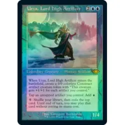 FOIL URZA, LORD HIGH ARTIFICER (RETRO FRAME) (FOIL ETCHED) Modern Horizons MTG - Image 1