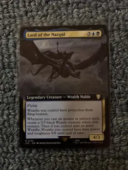 Lord of the Nazgul (Extended Art) Commander: the Lord of the Rings: Tales of... - Image 1