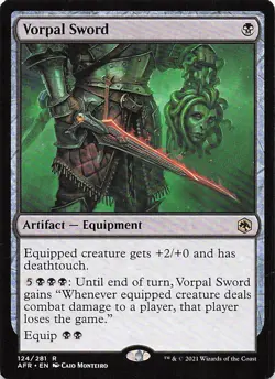 Vorpal Sword R Adventures in the Forgotten Realms 124 NM - Image 1