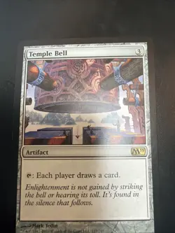MTG Magic the Gathering Temple Bell M11 Rare in Near Mint Condition - Image 1