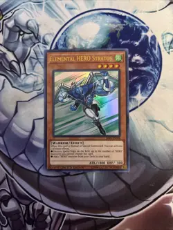 (YCL) ELEMENTAL HERO STRATOS *** 1ST EDITION JMPS-EN008 YUGIOH! VLP - Image 1