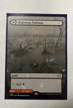 Blightstep Pathway (Borderless) Kaldheim Regular - Image 1