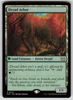 Dryad Arbor Normal R Commander: Duskmourn: House of Horror 273 NM - Image 1