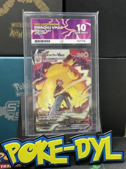 Pokemon Pikachu TCG VMAX Lost Origin Ace 10 TG17/TG30 Special Art - Image 1