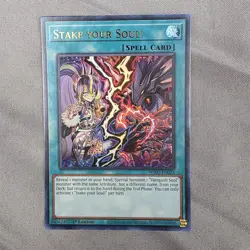 Yugioh Stake Your Soul! WISU-EN023 Ultra Rare 1st Ed NM - Image 1