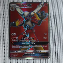Pokemon Blaziken GX (Full Art) 153/168 Ultra Rare Holo Sm-Celestial Storm - Image 1