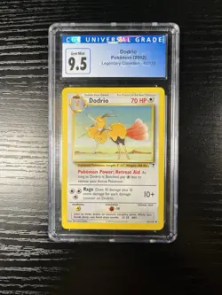 Dodrio Legendary Collection Reverse Holo Pokemon 41/110 CGC 9.5 - Image 1
