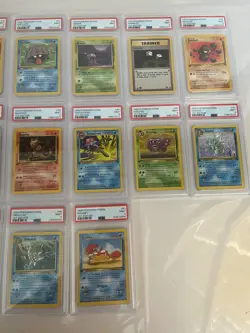 Pokemon 1st edition fossil psa 9 lot 19 cards - Image 3