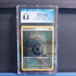 CGC8.5-2004 POKEMON EX RUBY METAL ENERGY HOLO LEAGUE WINNER 94/109 Rare Stamped - Image 1