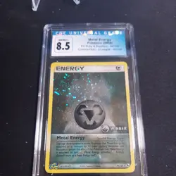 CGC8.5-2004 POKEMON EX RUBY METAL ENERGY HOLO LEAGUE WINNER 94/109 Rare Stamped - Image 3