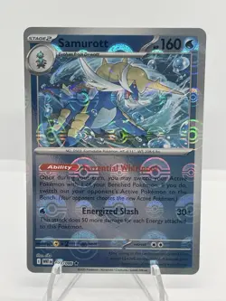 SAMUROTT 2025 POKEMON WHITE FLARE RARE POKEBALL FOIL 023/086 Q3384 - Image 1