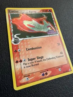 Vintage Pokemon Latias Delta Species 21/110 Holon Phantoms Reverse Holo STAMPED - Image 2