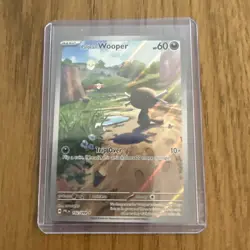 2025 Pokemon Phantasmal Flames Paldean Wooper Illustration Rare #102/094 - Image 1