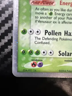 Pokemon Venusaur EX Fire Red & Leaf Green Ultra Rare 112/112 - Image 5