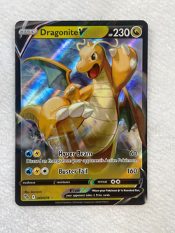Dragonite V 049/078 Pokemon GO Holo - Image 1