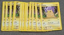 Pikachu - XY Evolutions 35/108 Pokemon TCG 2016 Lot of 13 Cards - Image 1